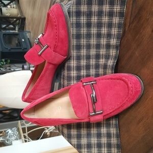 FRANCO SARTO LEATHER LOAFERS SIZE 7.5 BAYLOR STYLE